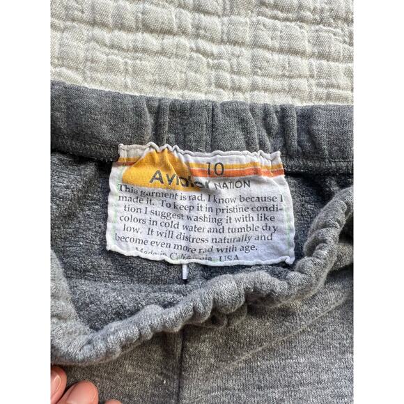 Aviator Nation Girls Sweatpants Gray Size 10 - Picture 2 of 3
